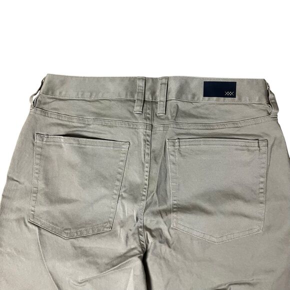 Rhone Pants Mens 28 x 32 Tan Slim Straight Khaki Everyday Twill 5 Pocket Stretch - Picture 9 of 10